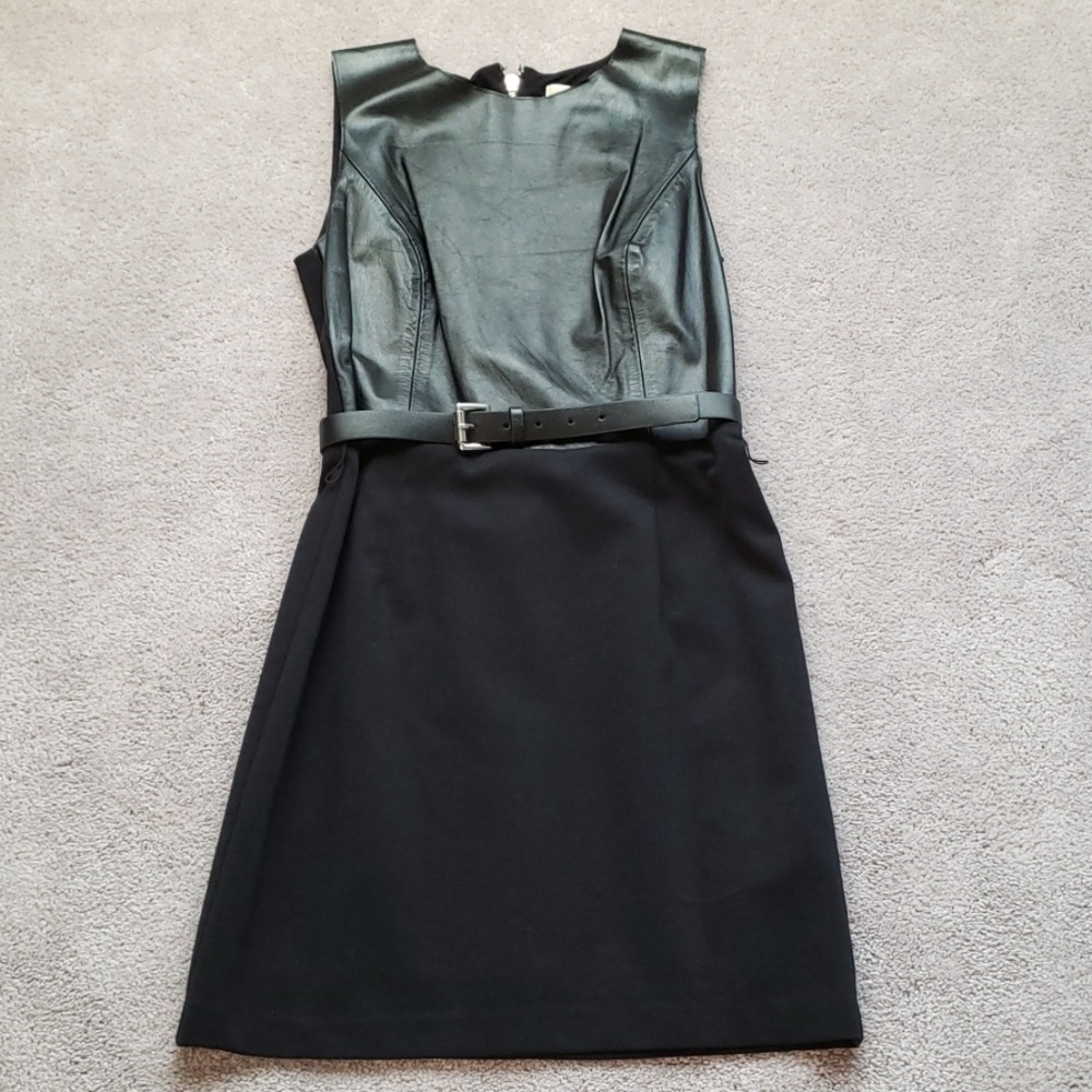 Michael Kors leather dress